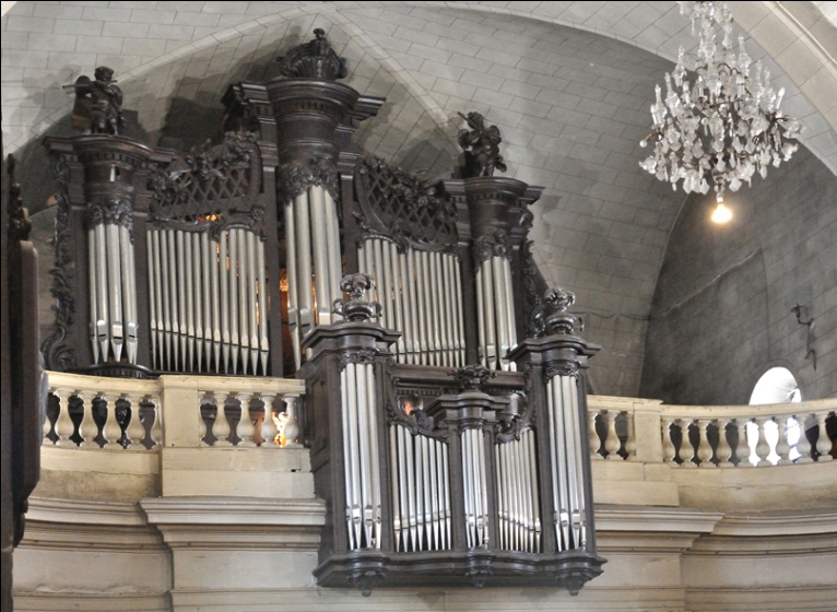 CASTRES L’ ORGUE de SAINT-JACQUES de VILLEGOUDOU